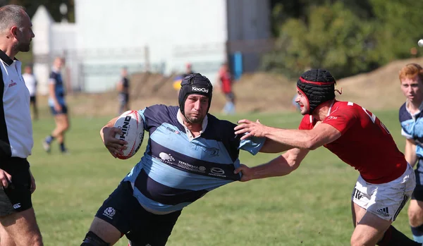 Odessa Ukraine September 2020 Laatste Wedstrijden Van Sterkste Rugby Teams — Stockfoto