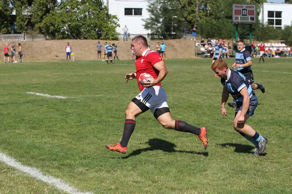 Odessa Ukraine Septembre 2020 Derniers Matchs Des Meilleures Équipes Rugby — Photo