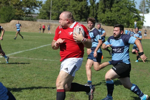 Odessa Ukraine September 2020 Laatste Wedstrijden Van Sterkste Rugby Teams — Stockfoto