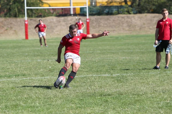 Odessa Ukraine September 2020 Laatste Wedstrijden Van Sterkste Rugby Teams — Stockfoto