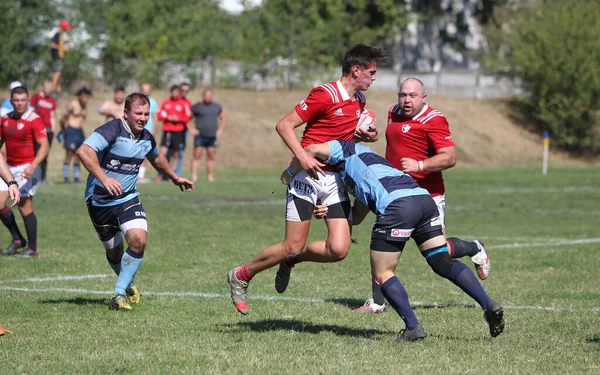 Odessa Ukraine September 2020 Endspiele Der Stärksten Rugby Teams Der — Stockfoto