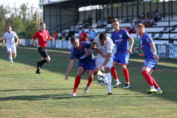 Odessa Ukraine 2020 Vecht Van Voetbalclubs Van Eerste Klasse Het — Stockfoto