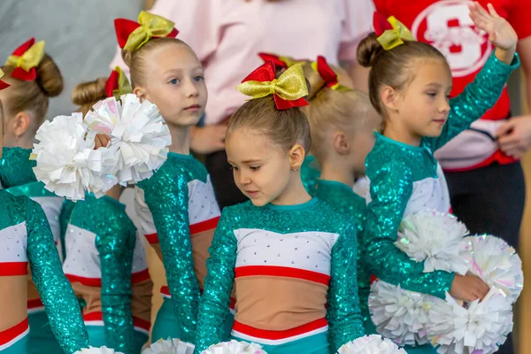 Odessa Ukraine Septembre 2020 Championnat Des Pom Pom Girls Pour — Photo