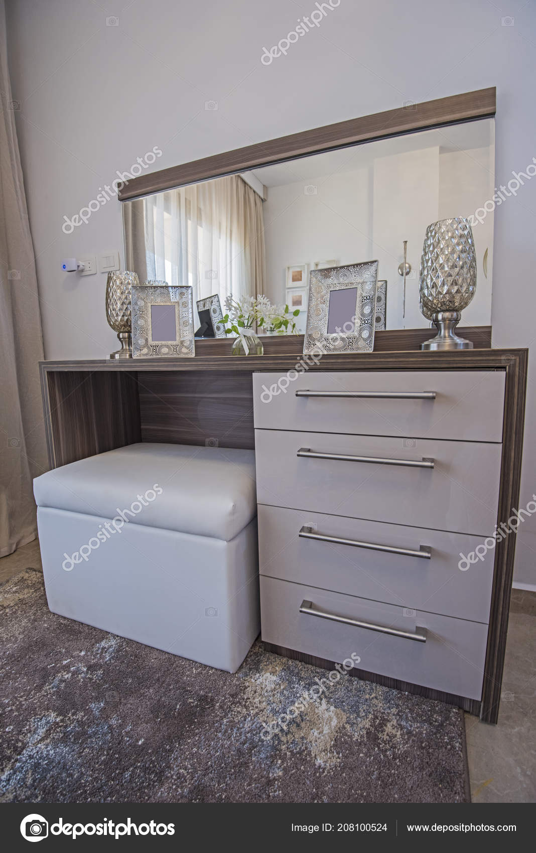 Interior Design Decor Furnishing Luxury Show Home Bedroom