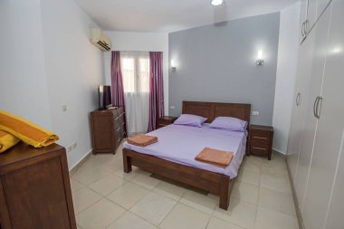 Evde yatak odası iç tasarım