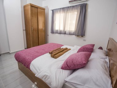Evde yatak odası iç tasarım