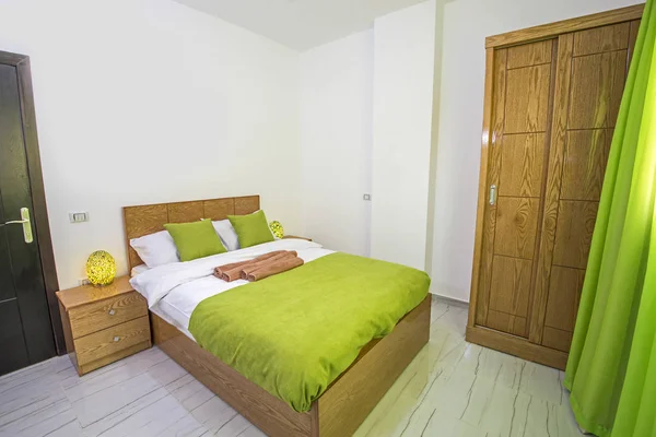 Diseño interior de dormitorio en casa — Foto de Stock