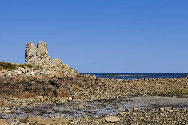 Rocky Coast Brittany — Stock Photo, Image