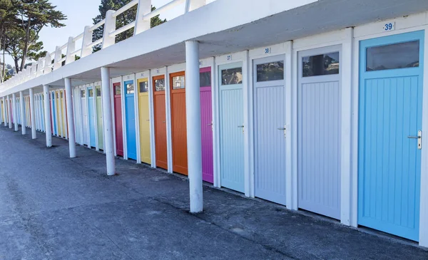 Row Colorful Doors — Stock Photo, Image