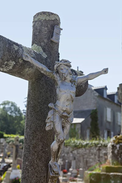 Christ Stone Cross — Stock Photo, Image