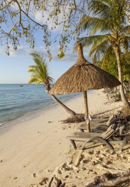 mauritius Adası'nda sakin bir yer