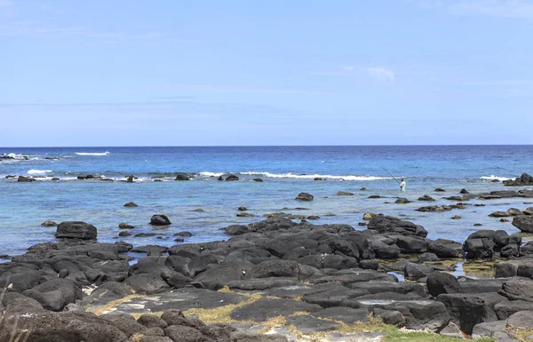 Rybacy Łodzie Wyspy Mauritius — Zdjęcie stockowe