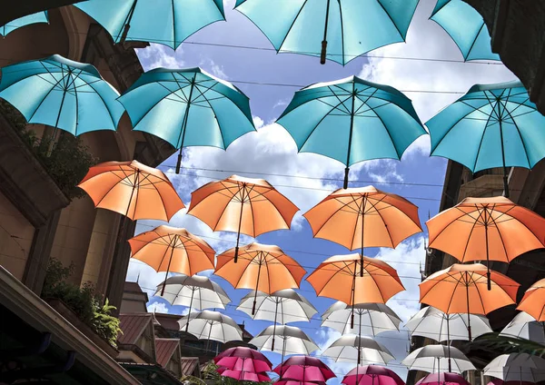 Rue Couverte Parasols — Photo