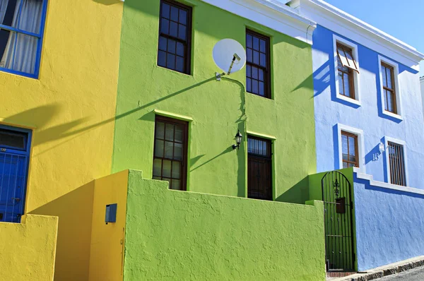 multi colored facades of cape town south afica