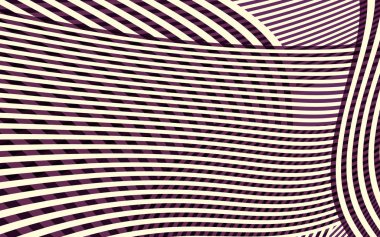 Soyut eğrisi desenli