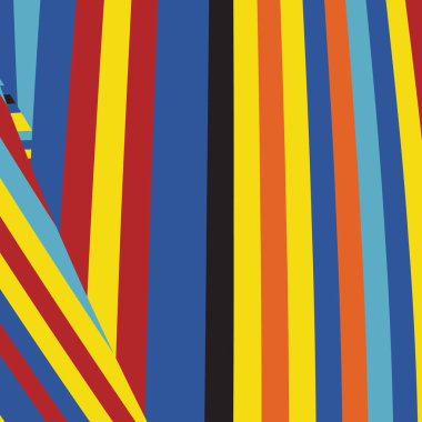 Zebra desenli soyut Pop