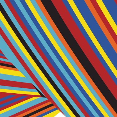 Zebra desenli soyut Pop