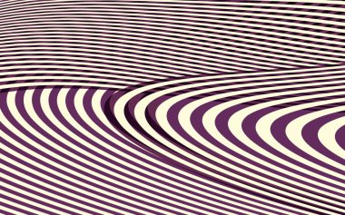 Soyut eğrisi desenli