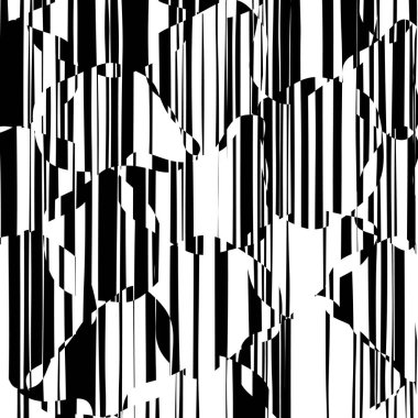 Rasgele kaotik satırları soyut geometrik desen