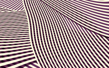 Soyut eğrisi desenli