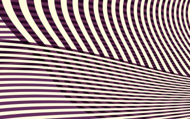 Soyut eğrisi desenli