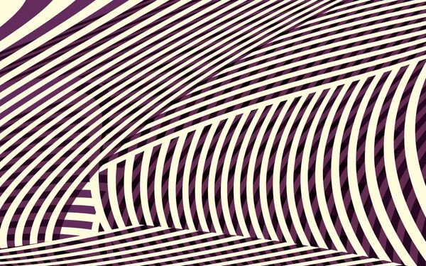 Soyut eğrisi desenli