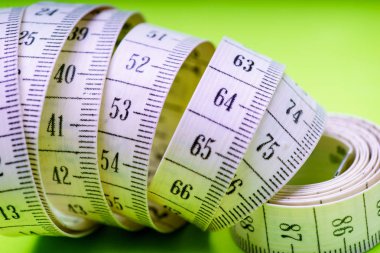 Terzi teyp ölçüm kapatın