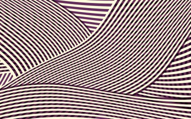 Soyut eğrisi desenli