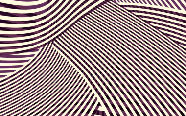 Soyut eğrisi desenli