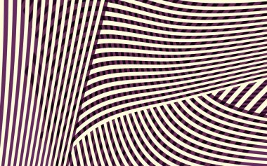 Soyut eğrisi desenli