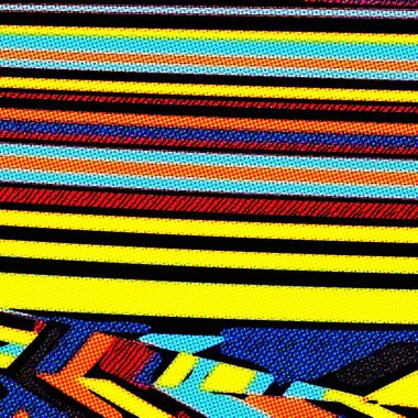 Pop Art geometrik desen