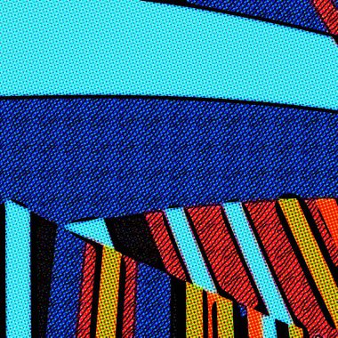 Pop Art geometrik desen