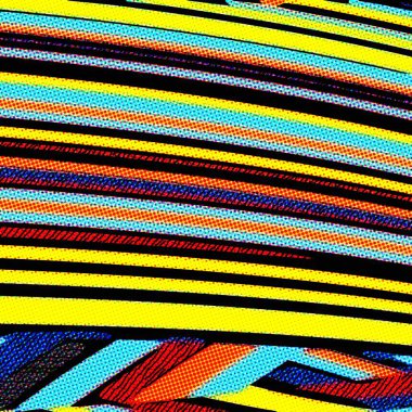 Pop Art geometrik desen