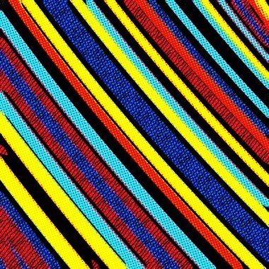 Pop Art geometrik desen