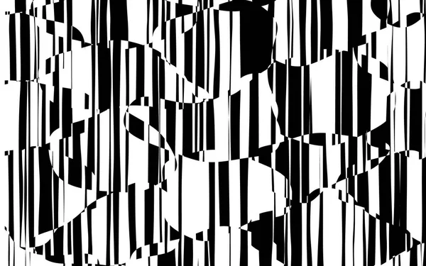 Rasgele kaotik satırları soyut geometrik desen