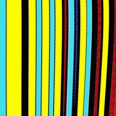 Pop Art geometrik desen