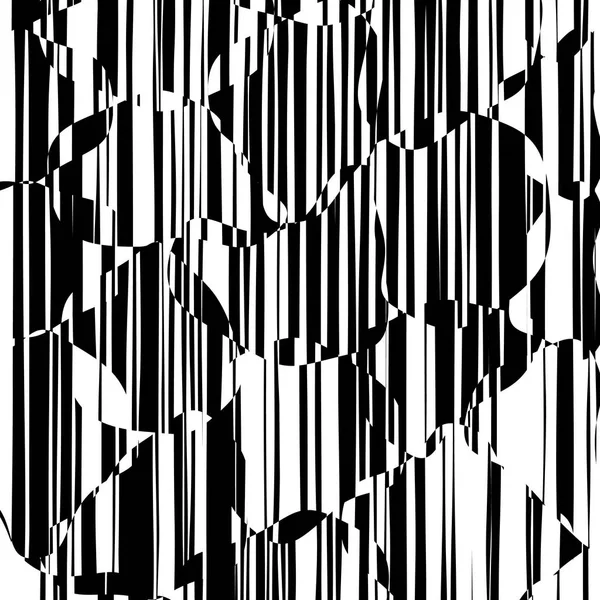 Rasgele kaotik satırları soyut geometrik desen