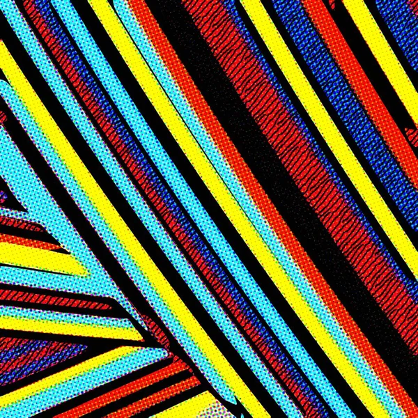 Pop Art geometrik desen