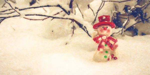 Mutlu Noeller ve mutlu yıllar tebrik kartı.