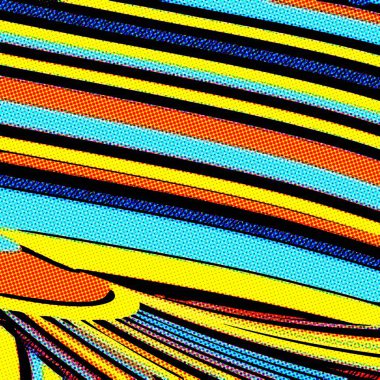 Pop Art geometrik desen