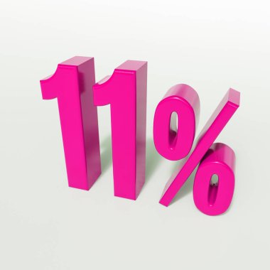 Yüzde 11 işareti