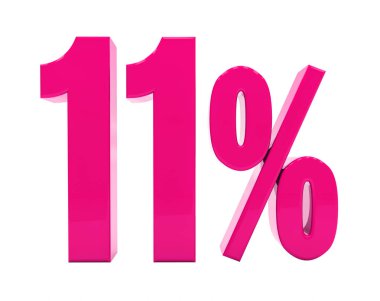 11 Percent Sign clipart