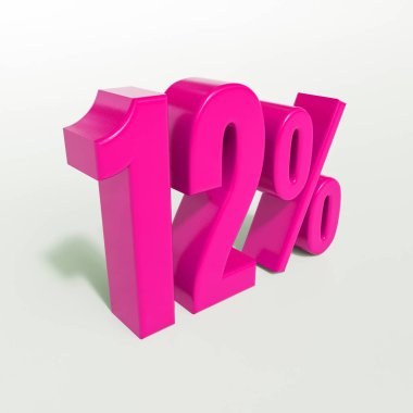 Yüzde 12'işareti