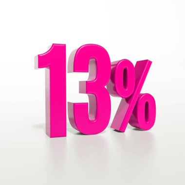 13 yüzde işareti