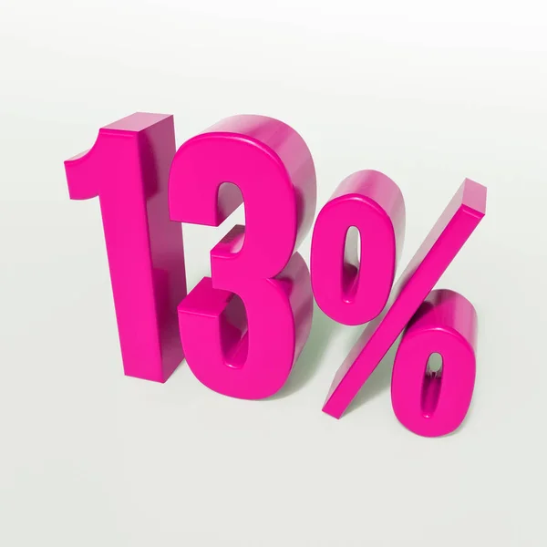 13 Percent Sign