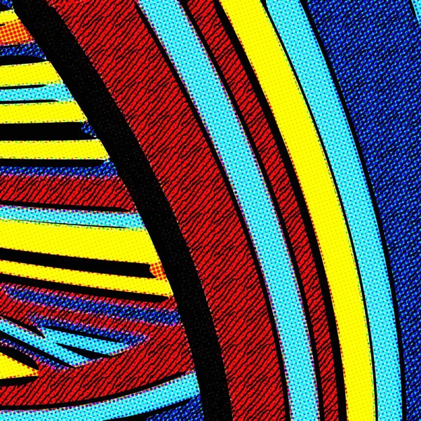 Pop Art geometrik desen