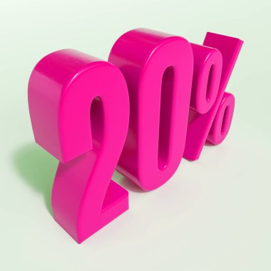 Kırmızı yüzde işareti