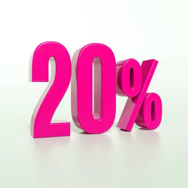 Kırmızı yüzde işareti