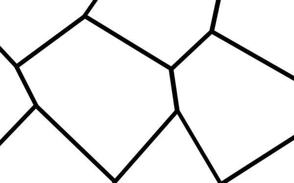 Czarno-białe nieregularne mozaika szablonu — Wektor stockowy