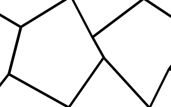 Чорно-білий нерегулярний шаблон мозаїки — стоковий вектор